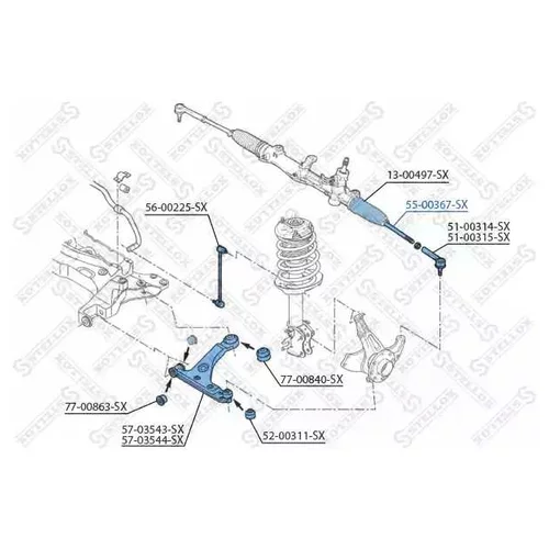    . CITROEN NEMO, PEUGEOT BIPPER 1.4HDI 08] 5500367SX