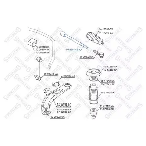    SUZUKI SWIFT 1.3/1.5 05 5506971SX