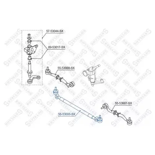       KIA RETONA 99>/SPORTAGE 94> 55-53006-SX