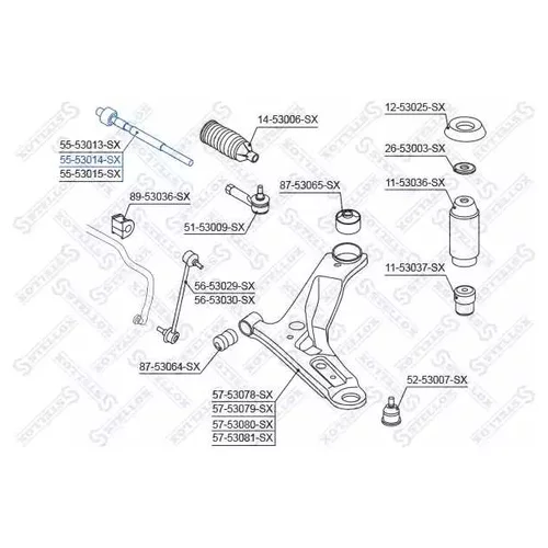     / VIN: 20040201>/ / KIA PICANTO 04> 5553014SX