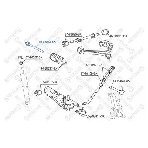    TOYOTA HI-ACE H12/H22 95> 55-98053-SX