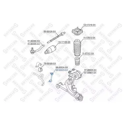     Mazda CX-7 07> 56-00023-SX STELLOX