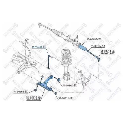     CITROEN NEMO 1.4 08> 5600225SX