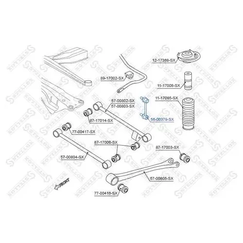    SUBARU FORESTER 02] 5600379SX