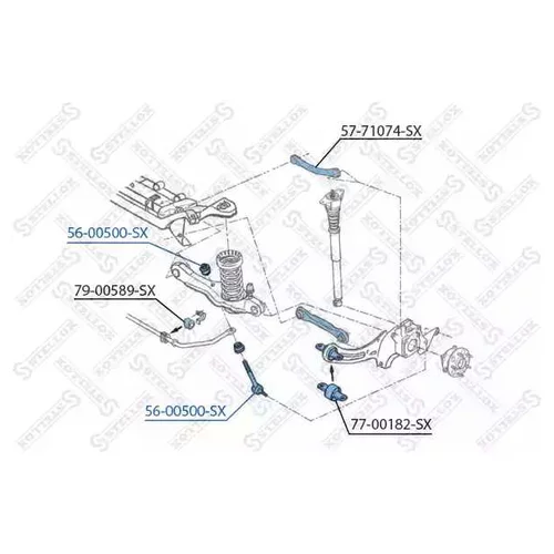    FORD KUGA 2.0TDCI-2.5 4X4 08> 56-00500-SX