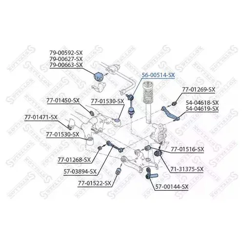    BMW E60 / E61 2.0-4.5 / 3.0D 03] 5600514SX