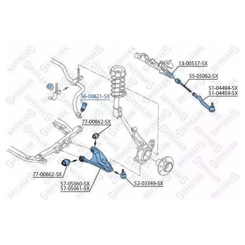        DACIA LOGAN 1.4/1.6/1.5DCI 04> 56-00621-SX