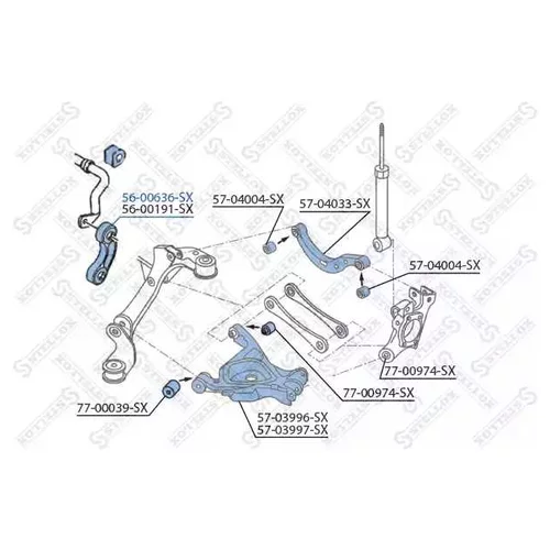    AUDI A6 ALL 05> 56-00636-SX