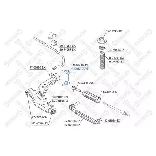     NISSAN PRIMERA P12E ALL 02] 5604497SX