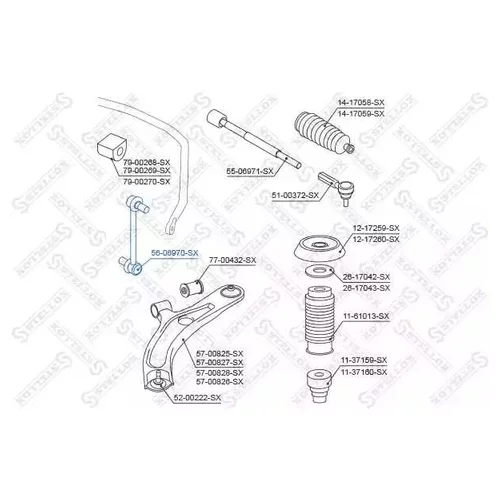    SUZUKI SWIFT 1.3 / 1.5 / 1.3DDIS 05] 5606970SX