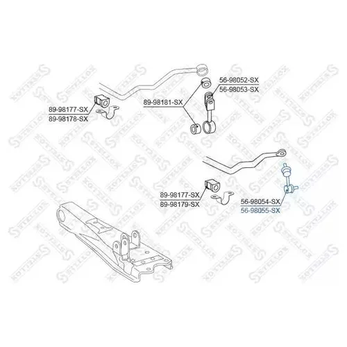      TOYOTA HI-ACE H12/H22/RCH13/RCH23 99> 5698055SX