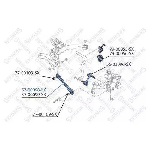      AUDI A3, VW GOLF V/PASSAT B6/TOURAN 03> 5700098SX