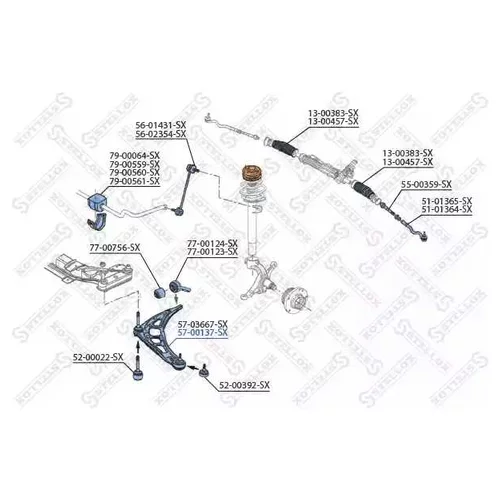    BMW E36 1.6-2.5TDS 90> 57-00137-SX