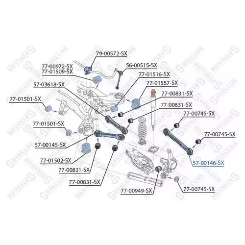    BMW E81 / E87 04> / E90 / E91 05> 5700146SX