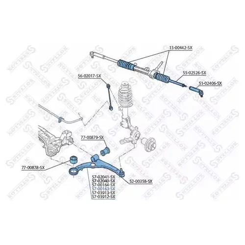     FIAT STILO ALL 03> 5700163SX