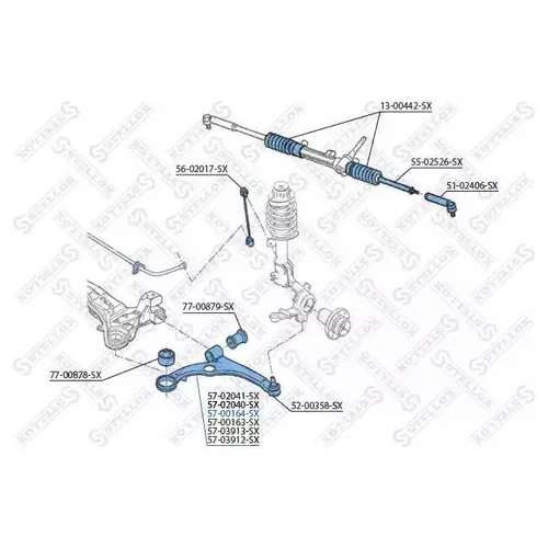     FIAT STILO ALL 03> 5700164SX