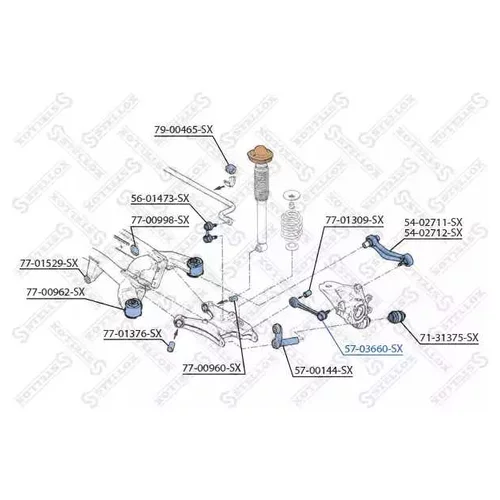     BMW X5 3.0I-4.8IS / 3.0D 00] 5703660SX