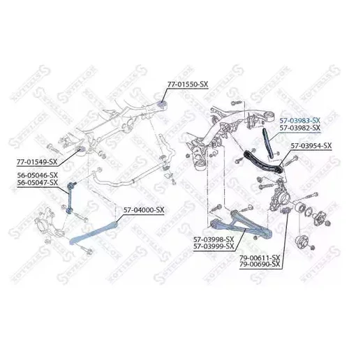      AUDI Q7, VW TOUAREG ALL 02] 5703983SX