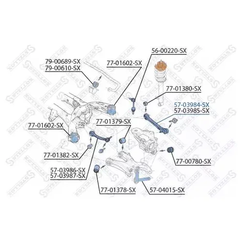       BMW X5 / X6 07-13 5703984SX