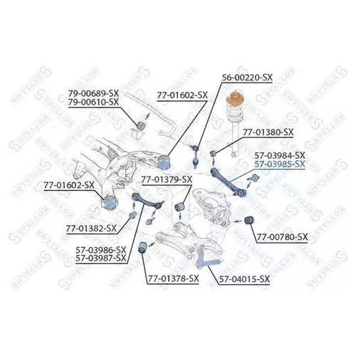       BMW X5 / X6 07-13 5703985SX