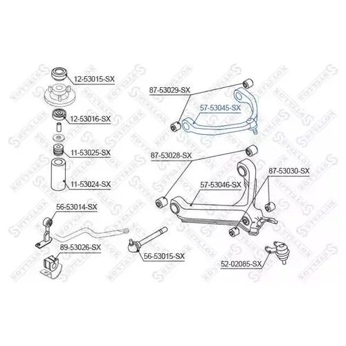    KIA SPORTAGE 96-00 5753045SX