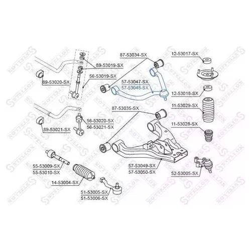     KIA SORENTO 02 5753048SX