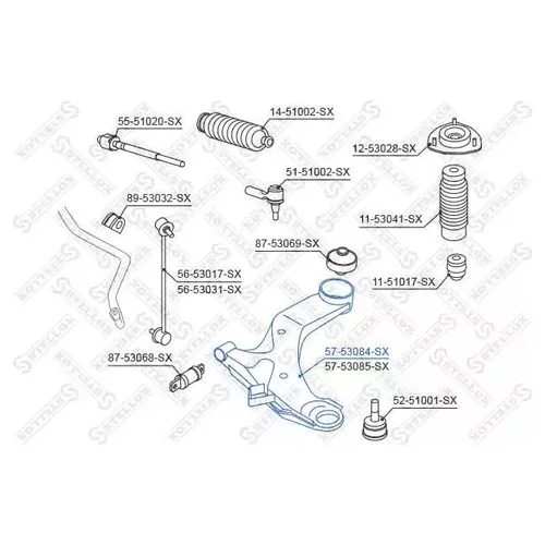    KIA CERATO 04> 5753084SX