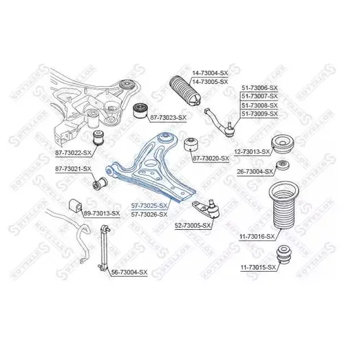   DAEWOO KALOS 02> 5773025SX