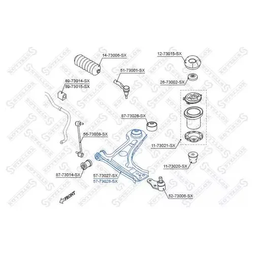    DAEWOO LACETTI 04 5773028SX