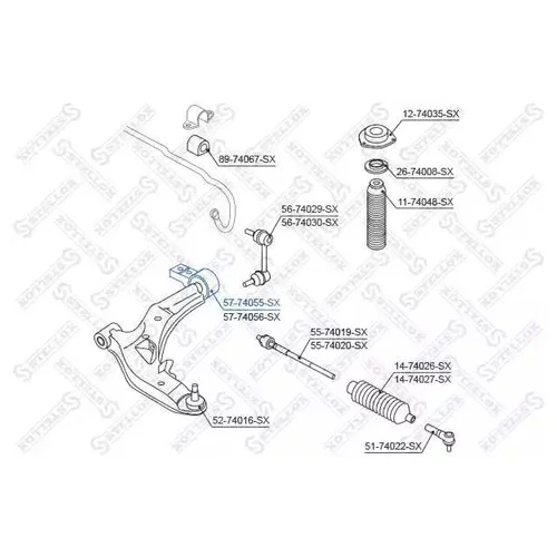   NISSAN ALMERA TINO V10M ALL 00] 5774055SX