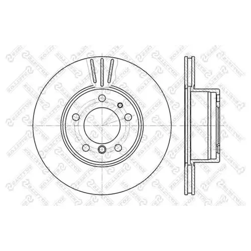    BMW E32/E34 2.5-2.5TDS M20/M30/M50/M52 87] 6020-1519V-SX