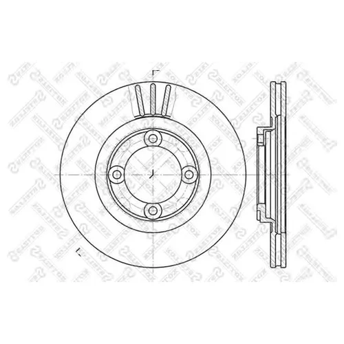    MAZDA 626 1.8/2.0D 87-92 6020-3219V-SX