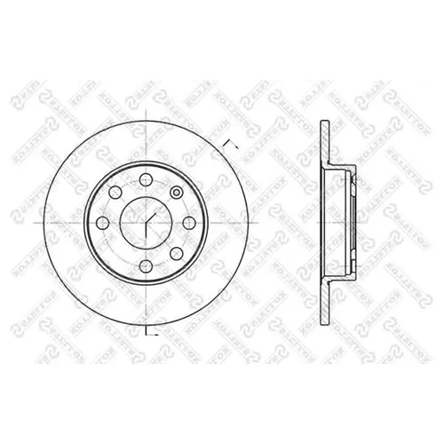    OPEL CORSA/KADETT 1.0-1.4 [93 6020-3605-SX