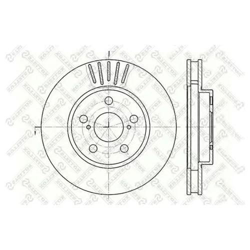    TOYOTA CARINA 1.6/1.8/2.0D 92-97 6020-4544V-SX