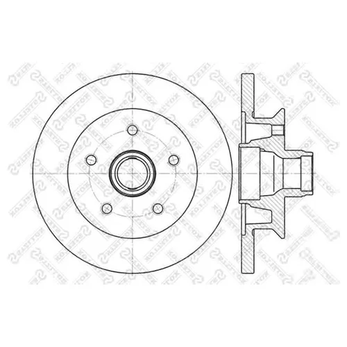    VW T2 1.9-1.7D 85-90 6020-4727-SX