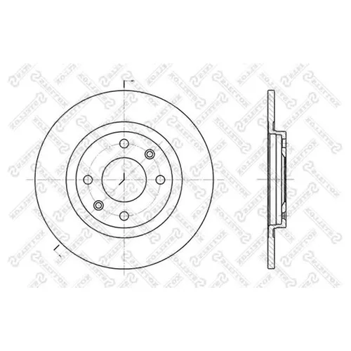    Citroen BX, Peugeot 305/405 1.3-1.9D 87] 60209914SX STELLOX