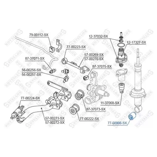   .  HONDA CR-V 02 > 77-00006-SX