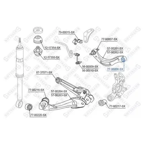   . . . .  Honda Civic 06> 7700008SX STELLOX