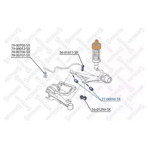  .   BMW 23/28 ALL 82-87 7700098SX