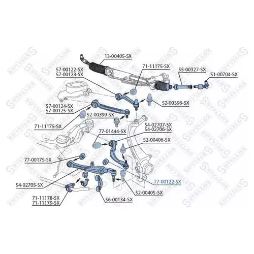  . .  AUDI A6 ALL 05> / A8 ALL 03> 7700122SX