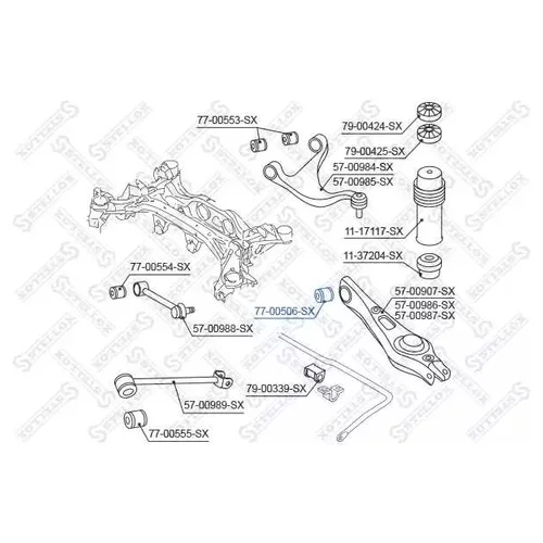   .. HY SANTA FE 06>, KIA SORENTO 09> 77-00506-SX