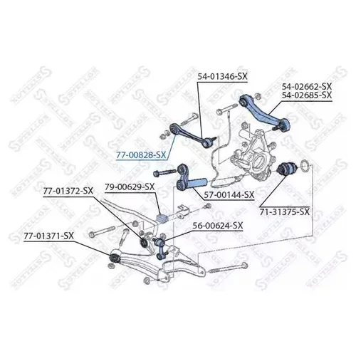  .   .  BMW E39/38 2.0I-2.8I/2.5D/TD 95-01 7700828SX