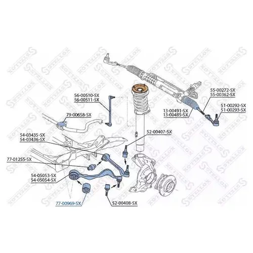  .  - BMW E81/E87/E91/E90 ALL 04] 7700969SX