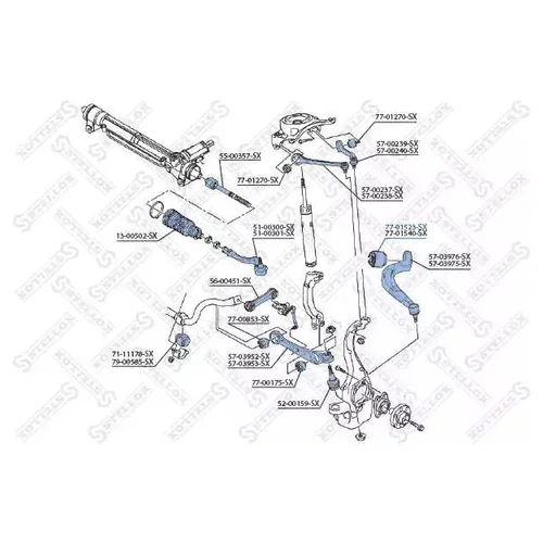        AUDI A4/S4/ALLROAD/A5/Q5 08> 7701523SX