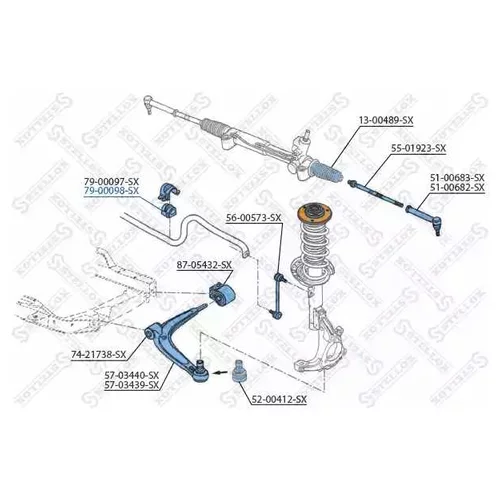    D24 OPEL VECTRA ALL 02> 7900098SX