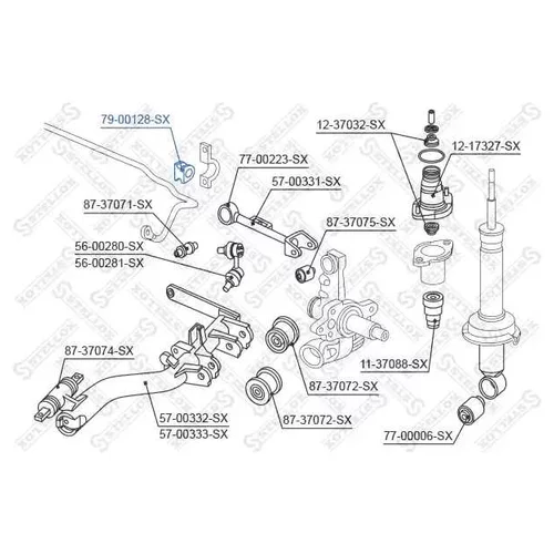    20 HONDA STREAM 00-06 79-00128-SX