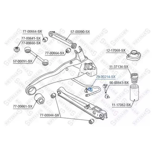    MITSUBISHI LANCER CS 2000-2009 79-00214-SX