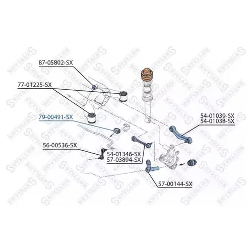    D13 BMW E39 2.0I-4.0I / 2.0D-3.0D 95] 7900491SX