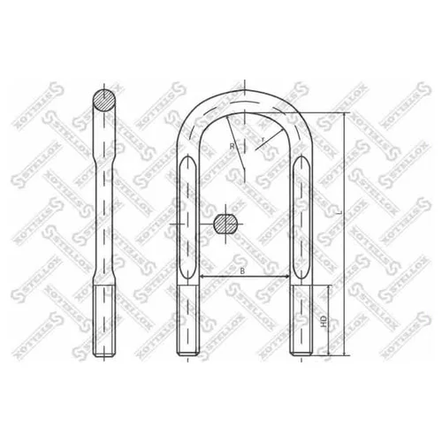    BPW 101/125XM24X3X280-U 84-54097-SX