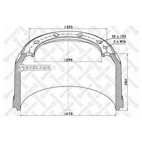   Setra  h-285 . 85-00034-SX STELLOX